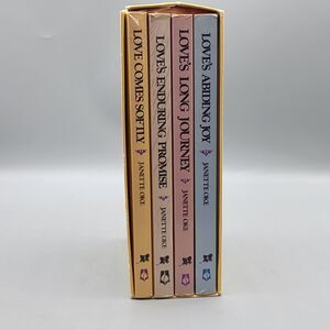 Pioneer Love Series Box Set 1-4 PB Books Janette Oke Christian Romance